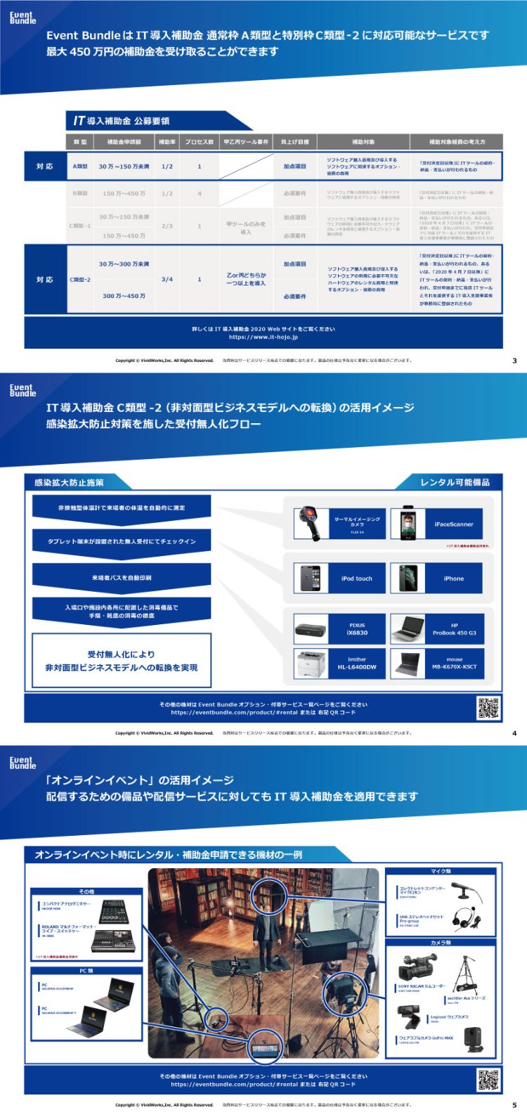 イベント管理ツールイベントバンドル導入の際のIT補助金について